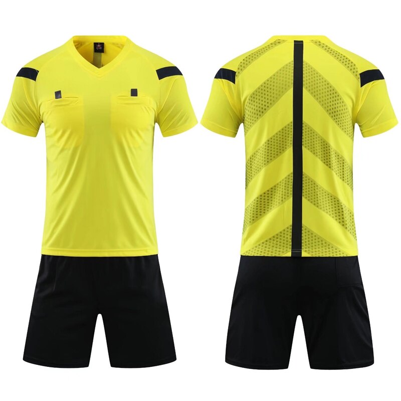 Professional Referee Uniform with Three Pockets Shorts Authentic Shape