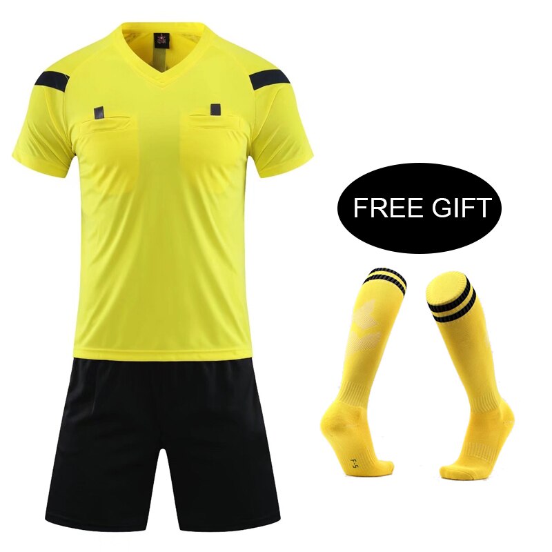 Professional Referee Uniform with Three Pockets Shorts Authentic Shape