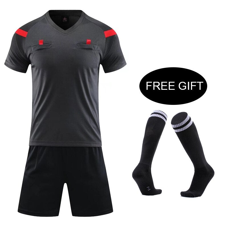 Professional Referee Uniform with Three Pockets Shorts Authentic Shape