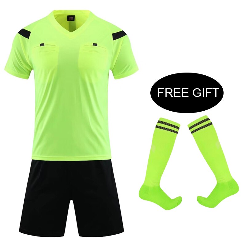 Professional Referee Uniform with Three Pockets Shorts Authentic Shape