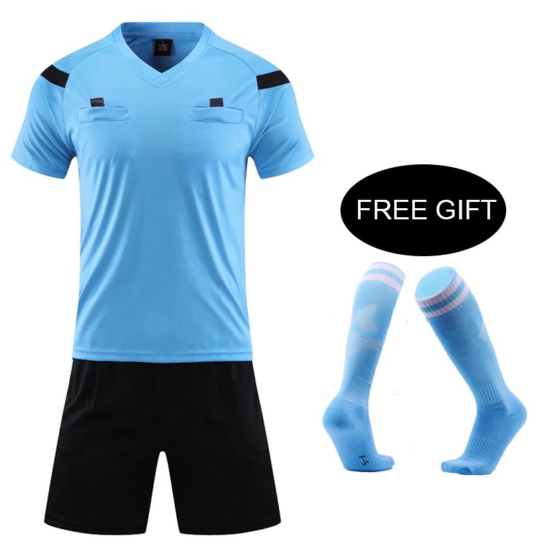 Professional Referee Uniform with Three Pockets Shorts Authentic Shape