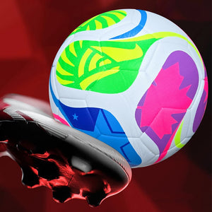 2025 New Style Soccer Ball Thermal Bonding Professional Match Game Football Size 5 PU Leather Authentic Shape