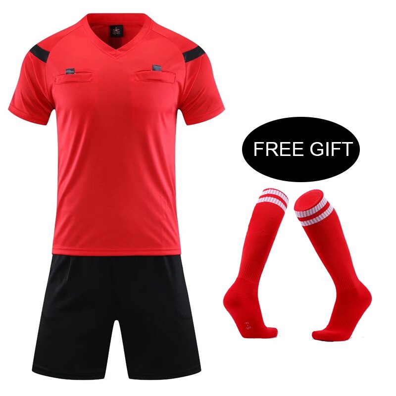Professional Referee Uniform with Three Pockets Shorts – Authentic Shape