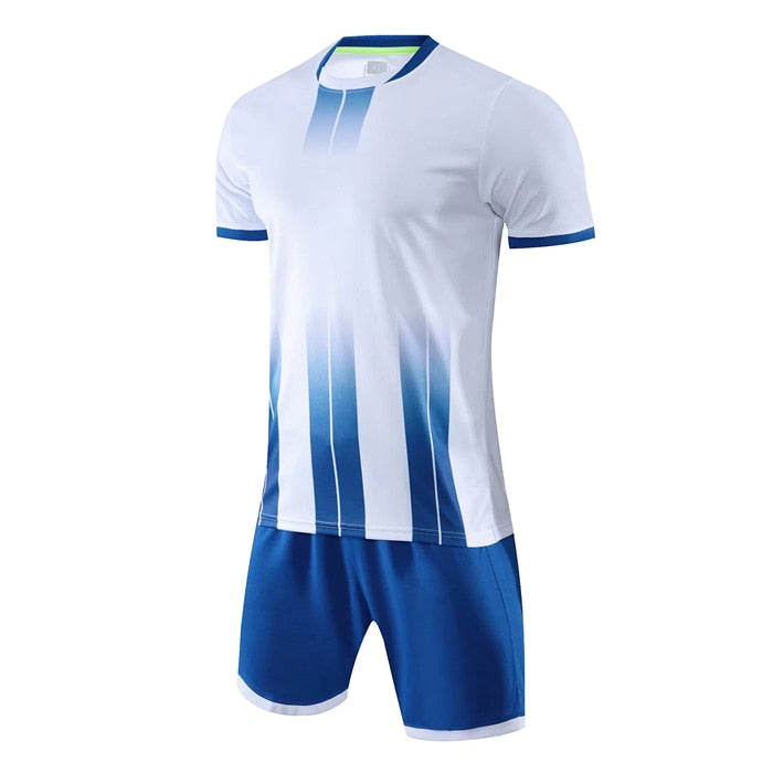 New style Soccer Jersey Set Custom Uniform team Authentic Shape