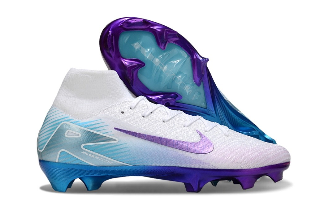 Nike Zoom Mercurial Superfly 10 LV8 Elite FG Chromatic Pack - White/Multicolor Authentic Shape