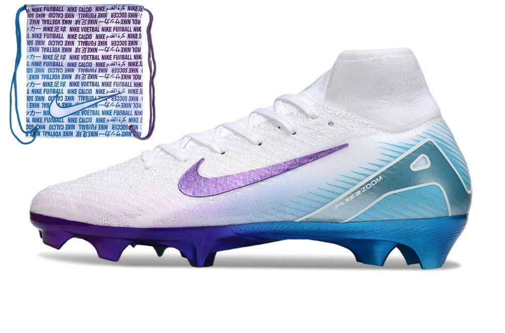 Nike Zoom Mercurial Superfly 10 LV8 Elite FG Chromatic Pack - White/Multicolor Authentic Shape
