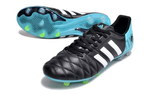 Adidas Adipure 11Pro 2 Remark FG - Core Black/White/Blue Authentic Shape