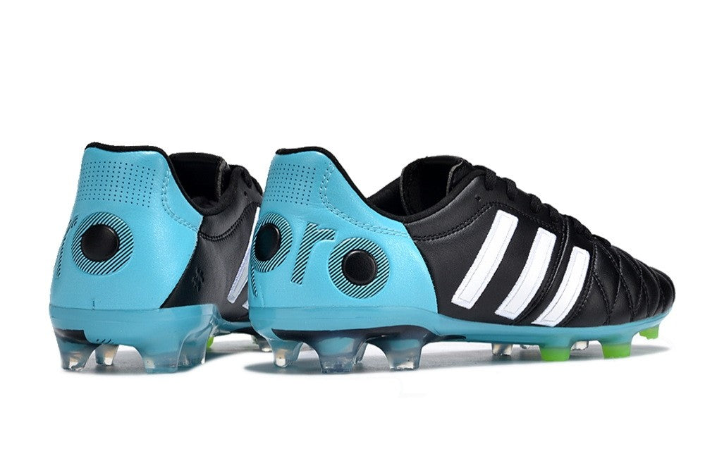 Adidas Adipure 11Pro 2 Remark FG - Core Black/White/Blue Authentic Shape