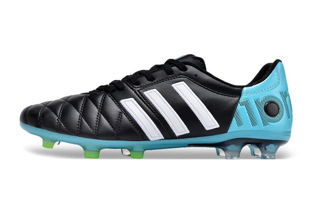 Adidas Adipure 11Pro 2 Remark FG - Core Black/White/Blue Authentic Shape