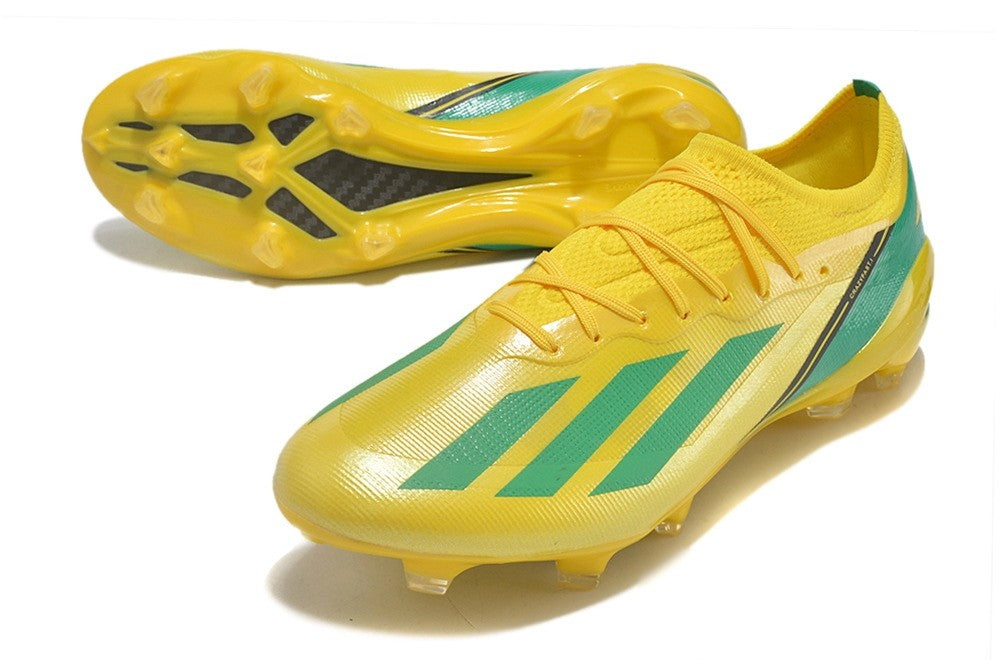 Adidas X Crazyfast.1 Australia FG Federations - Yellow/Green Authentic Shape