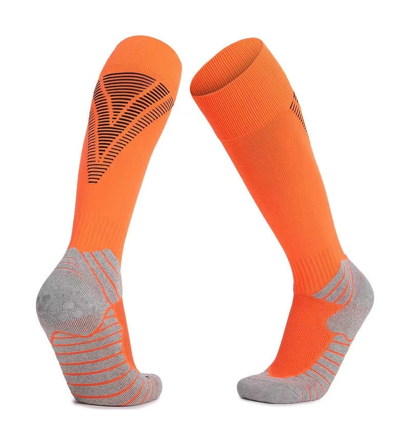 Mini Dragon Jersey Socks - Orange Authentic Shape