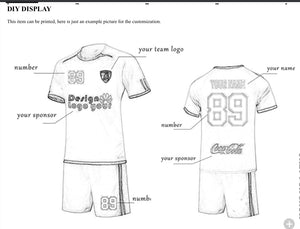 Custom soccer jerseys for men Authentic Shape