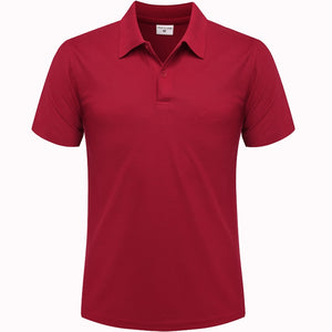 YOTEE Summer Casual Short-sleeved Polo Group Cotton Men Authentic Shape