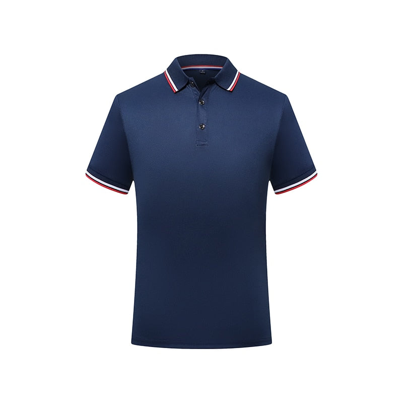 NSLP Men’a business polo shirts with custom printing and embroidery Authentic Shape