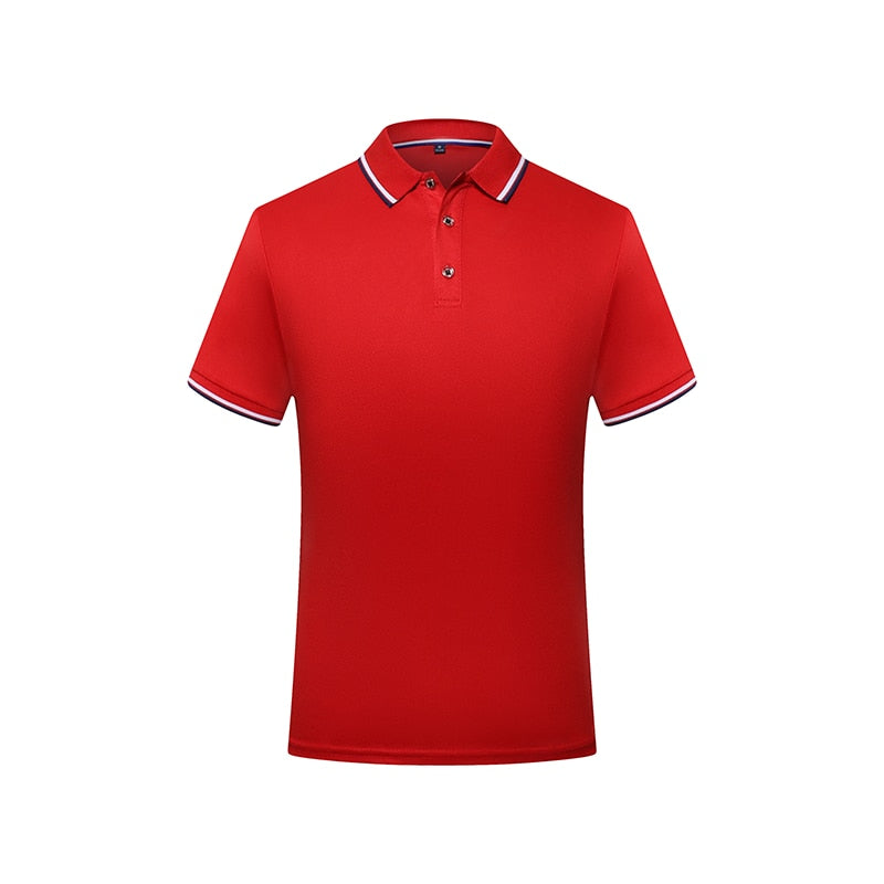 NSLP Men’a business polo shirts with custom printing and embroidery Authentic Shape