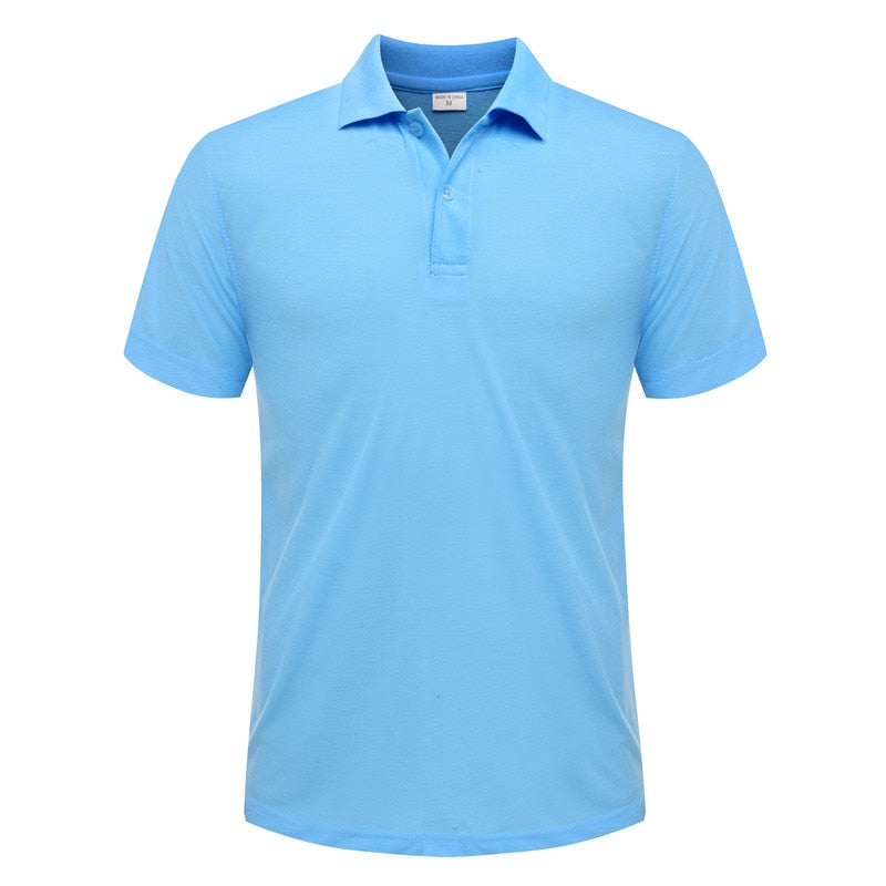 YOTEE Summer Casual Short-sleeved Polo Group Cotton Men Authentic Shape