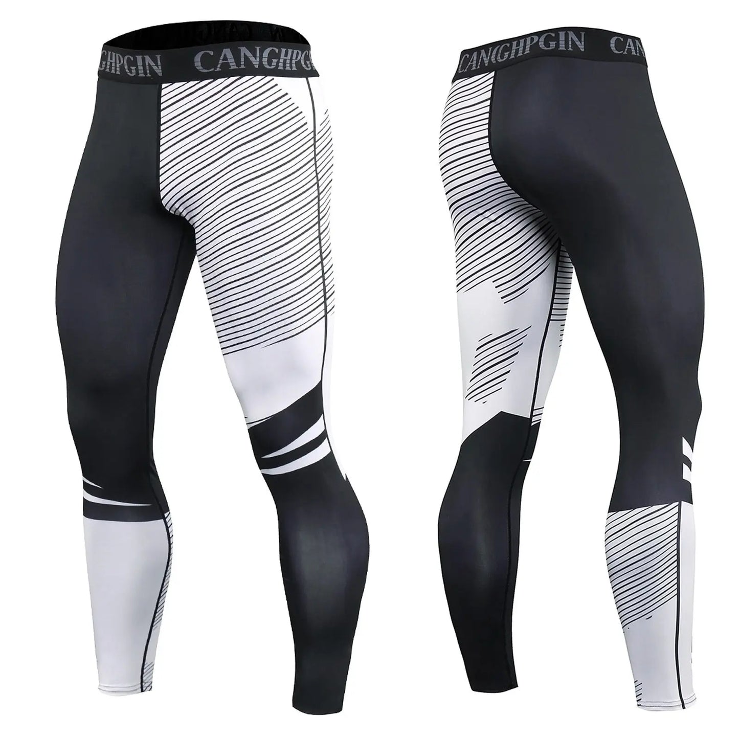 Men Sports Fitness Sportswear Gym Training Leggings Authentic Shape