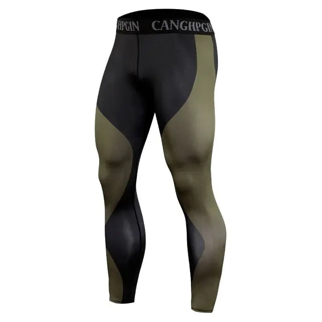 Men Sports Fitness Sportswear Gym Training Leggings Authentic Shape