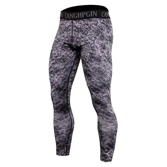 Men Sports Fitness Sportswear Gym Training Leggings Authentic Shape