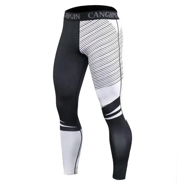 Men Sports Fitness Sportswear Gym Training Leggings Authentic Shape