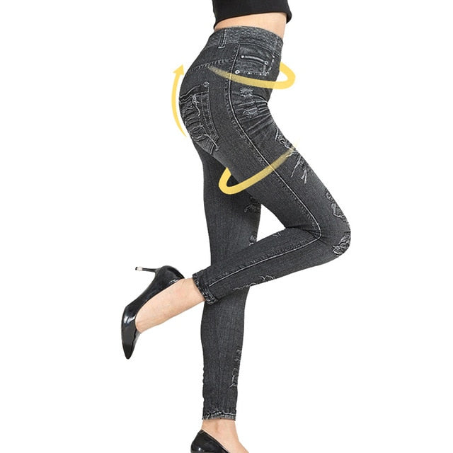 Women Yoga Pants Fitness Sports Leggings High Waist Trousers Authentic Shape