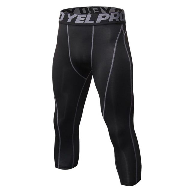 Compression Tights Men Sports Leggings Fitness Gym Sportswear Authentic Shape