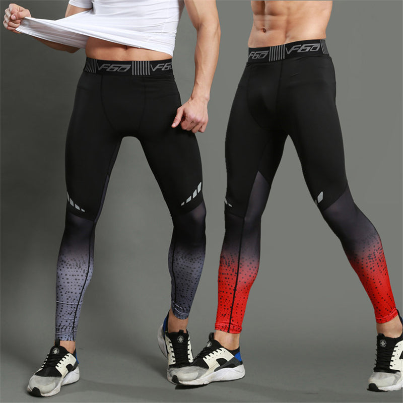 Compression Tights Men Sports Leggings Fitness Sportswear Authentic Shape