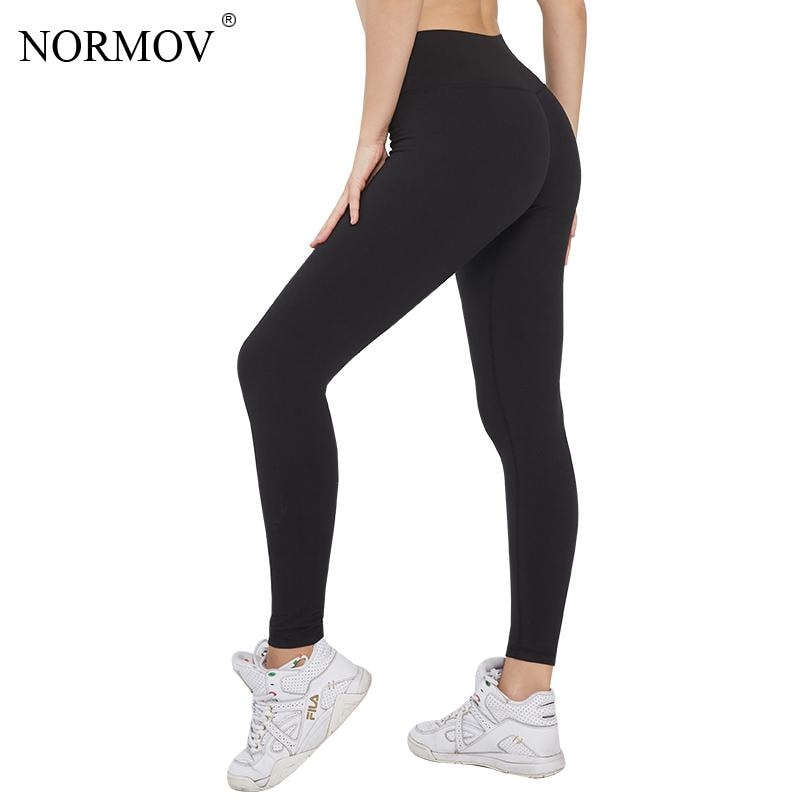 NORMOV Push Up Mesh Leggings Women Plus Size Fitness Legging