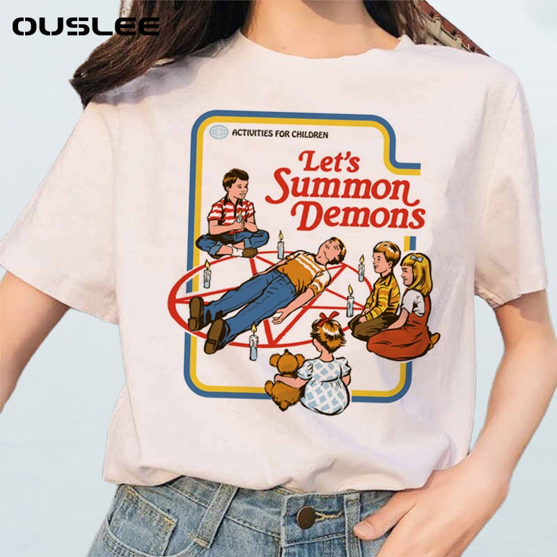 Summer Women's T Shirt Tee Tops Streetwear Authentic Shape