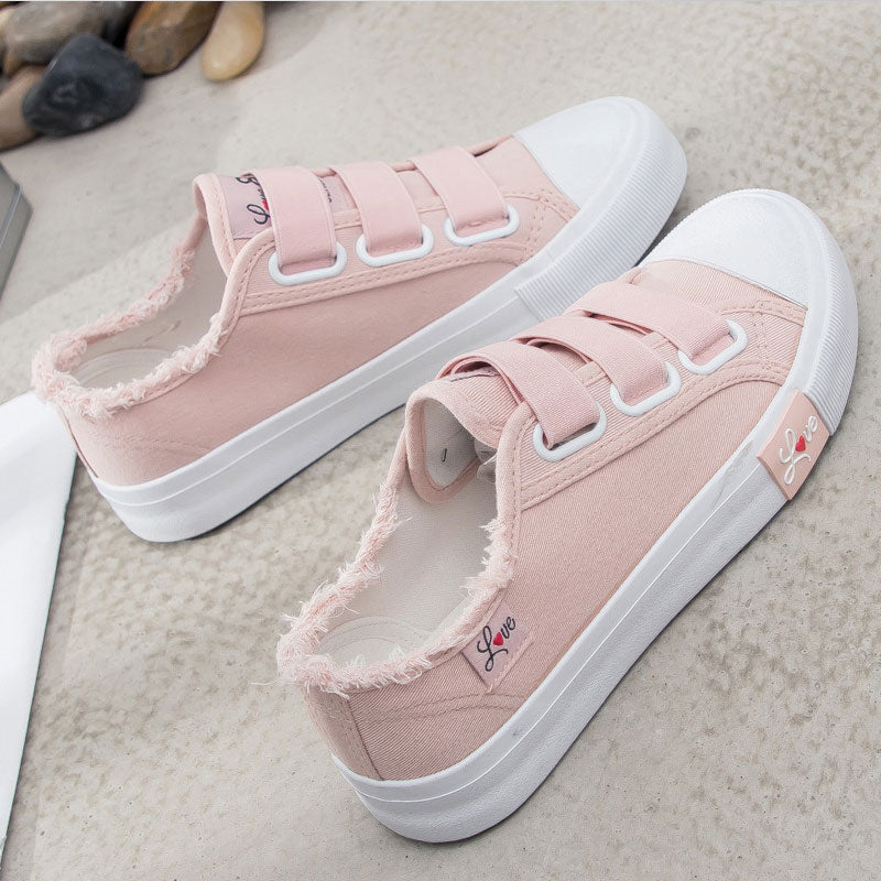 Canvas shoes woman 2021 fashion comfortable vulcanize shoes Authentic Shape