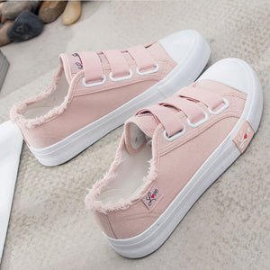 Canvas shoes woman 2021 fashion comfortable vulcanize shoes Authentic Shape