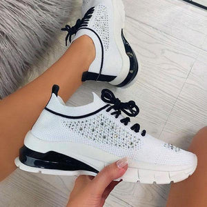 2021 Women Sneakers Solid Zipper Vulcanized Shoes Authentic Shape