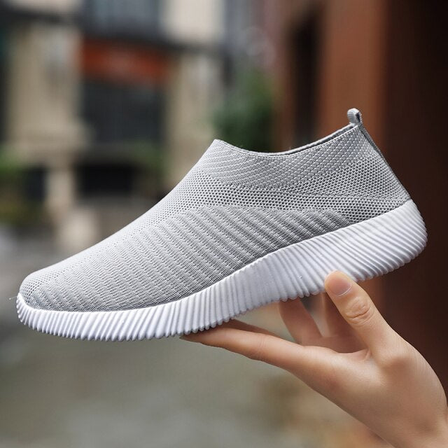 Women Vulcanized Shoes High Quality Sneakers Slip On Women Authentic Shape