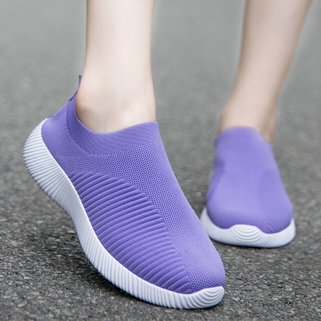 Women Vulcanized Shoes High Quality Sneakers Slip On Women Authentic Shape