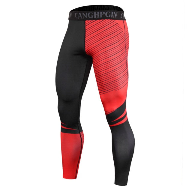 Men Sports Fitness Sportswear Gym Training Leggings Authentic Shape