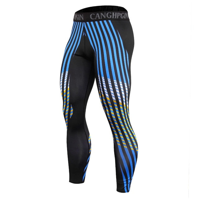 Men Sports Fitness Sportswear Gym Training Leggings Authentic Shape