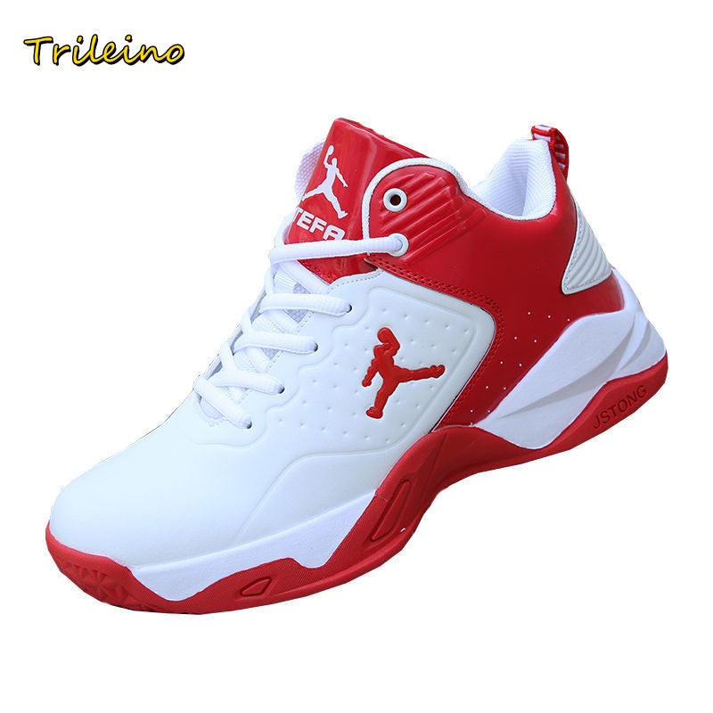 Brand Professional Men&#39;s Basketball Shoes Basketball Sneakers Anti-skid High-top Couple Breathable Man Basketball Boots Authentic Shape