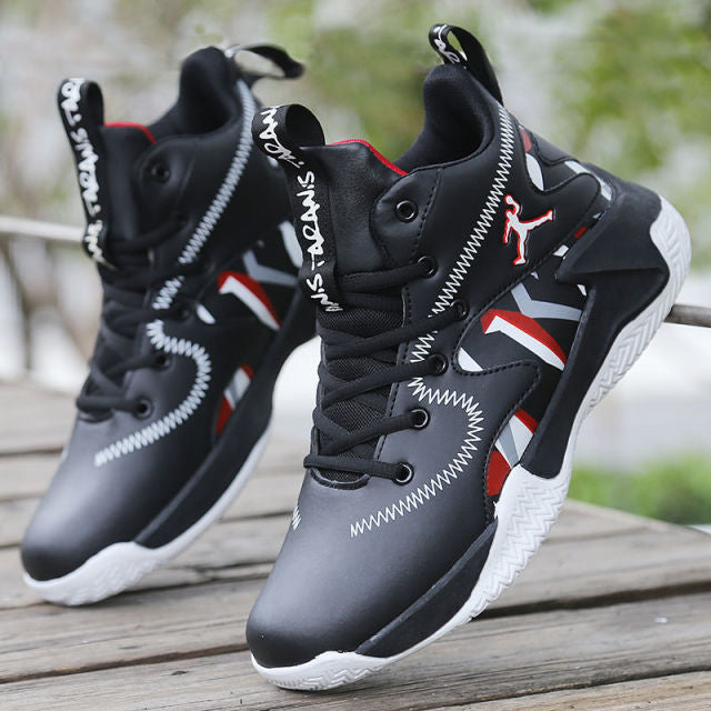 Brand Professional Men&#39;s Basketball Shoes Basketball Sneakers Anti-skid High-top Couple Breathable Man Basketball Boots Authentic Shape