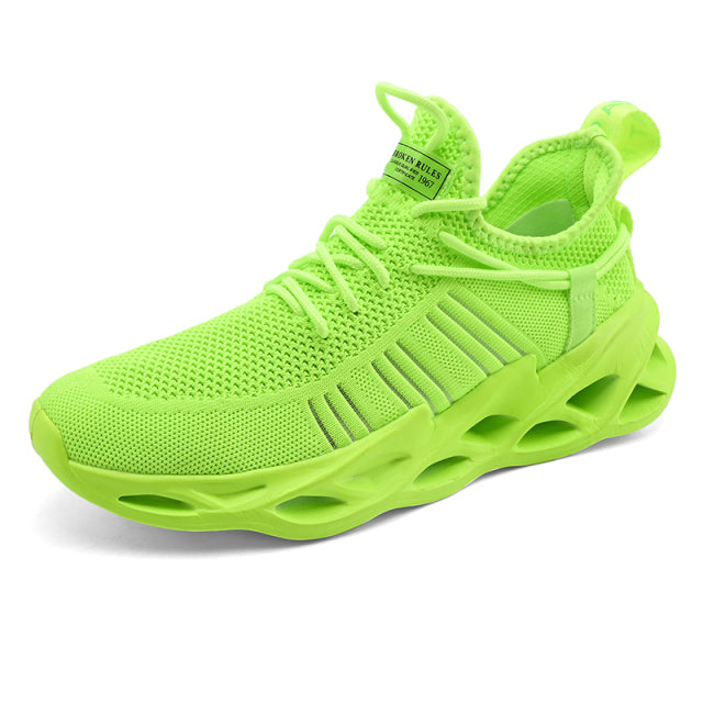 Sneakers Men Shoes Breathable Male Running Shoes High Quality Fashion Unisex Light Athletic Sneakers Women Shoes 2021 Plus Size Authentic Shape