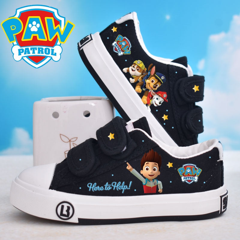 Paw Patrol Anime Spring Autumn Children Shoes for Boys Girls Sport Authentic Shape