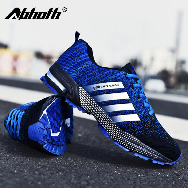 Men Sneakers Mesh Breathable Casual Shoes Authentic Shape