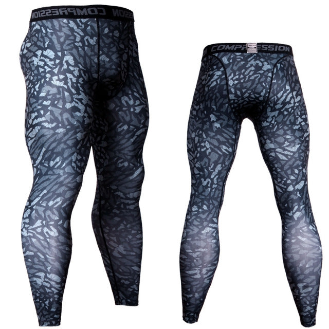 Compression Tights Men Sports Leggings Fitness Sportswear Authentic Shape