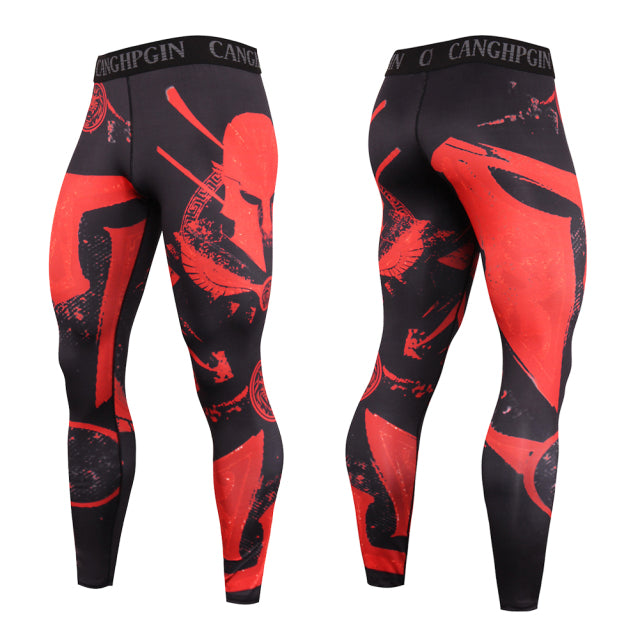 Compression Tights Men Sports Leggings Fitness Sportswear Authentic Shape