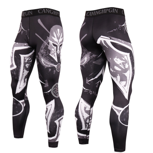 Compression Tights Men Sports Leggings Fitness Sportswear Authentic Shape