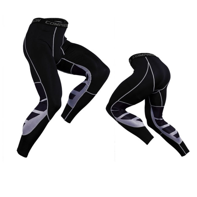 Compression Tights Men Sports Leggings Fitness Sportswear Authentic Shape