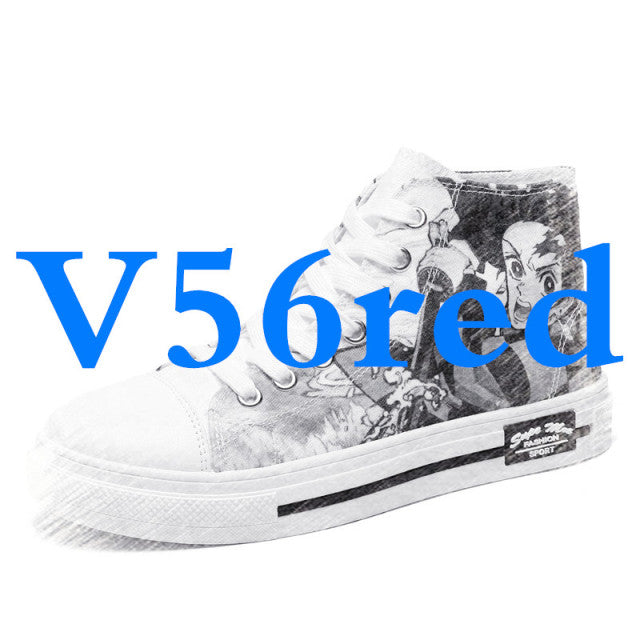 Unisex Anime Shoes Streetwear Cosplay Sneakers Authentic Shape