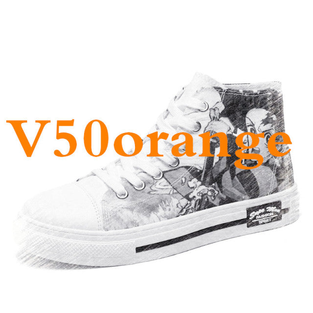 Unisex Anime Shoes Streetwear Cosplay Sneakers Authentic Shape