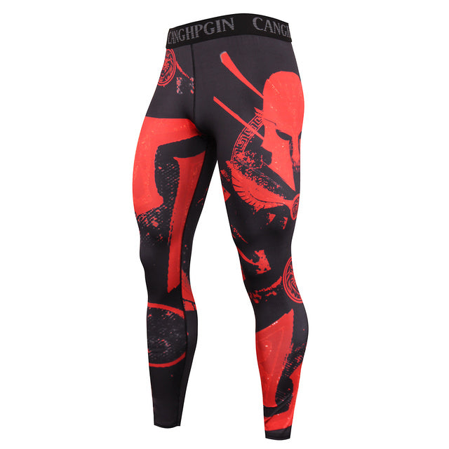 Compression Tights Men Fitness Sportswear Authentic Shape