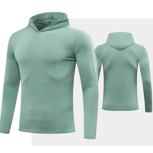 Men Long Sleeve T-Shirt Gym Fitness Compression Sports Authentic Shape