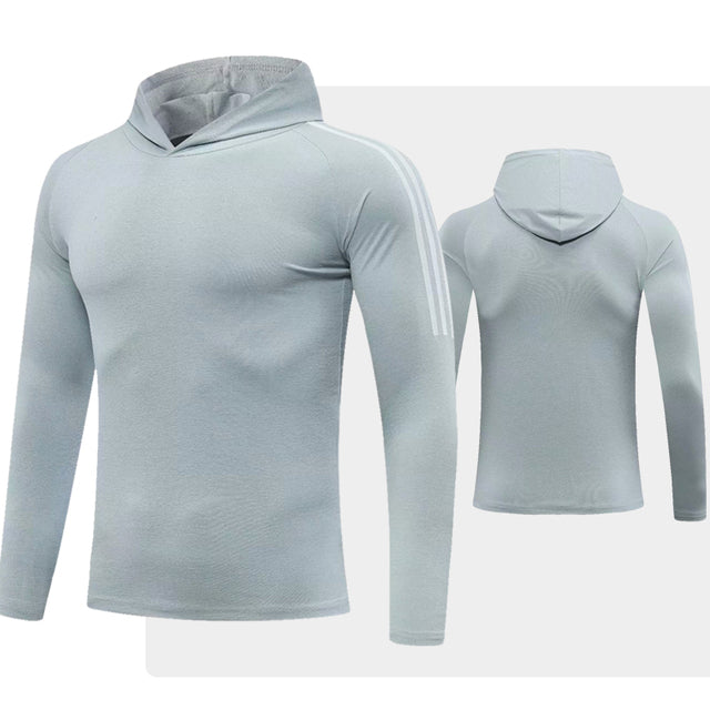 Men Long Sleeve T-Shirt Gym Fitness Compression Sports Authentic Shape